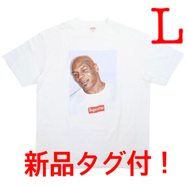 SUPREME Tyson Tee マイクタイソン L ホワイト 国内正規 | フリマアプリ ラクマ