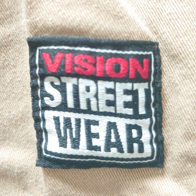 VISION STREET WEAR(ヴィジョン ストリート ウェア)のVISION　ハーフパンツ　ベージュ メンズのパンツ(ショートパンツ)の商品写真