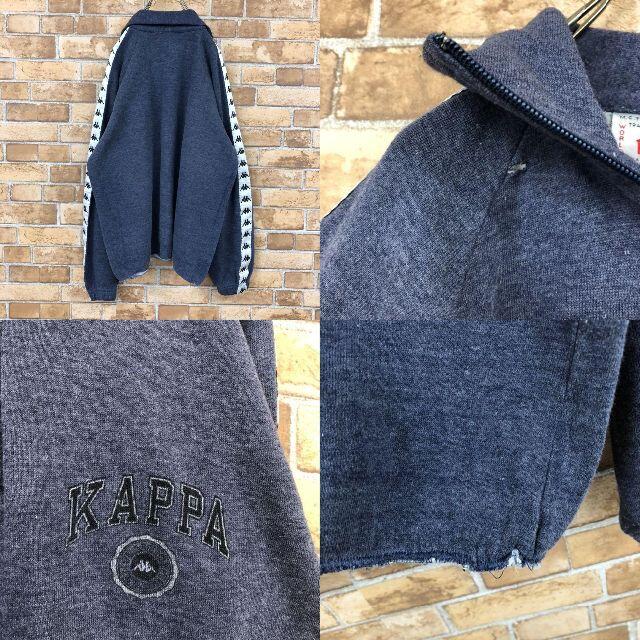 Kappa(カッパ)の☆カッパ☆Kappa イタリア製　ハーフジップスウェット　プルオーバー メンズのトップス(スウェット)の商品写真