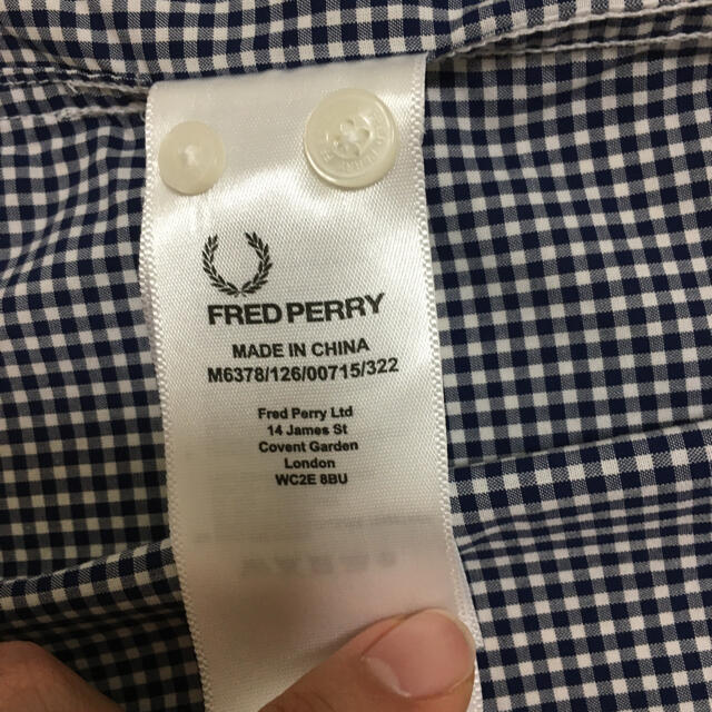 FRED PERRY(フレッドペリー)のフレッドペリー　チェックシャツ メンズのトップス(シャツ)の商品写真