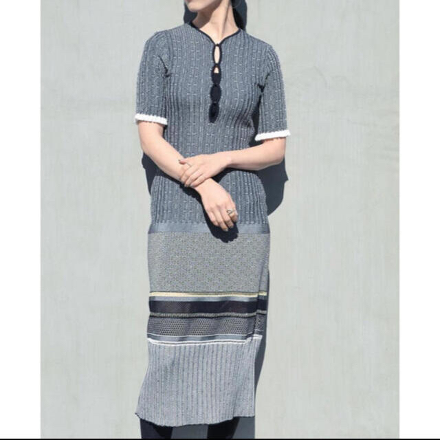 mame kurogouchi 2019ss ニット ワンピース mame kurogouchi 2019ss ニット ワンピース