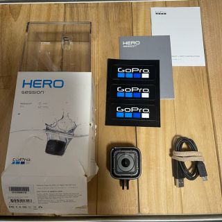 ゴープロ(GoPro)のgopro session 4 撮影回数５回(ビデオカメラ)