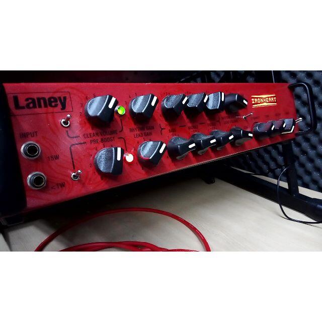 ギターLaney IRT-Studio15w 1w真空管アンプ