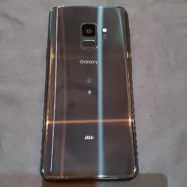 Galaxy(ギャラクシー)の【SIMフリー】GALAXY S9(au) scv38 チタニウムグレー スマホ/家電/カメラのスマートフォン/携帯電話(スマートフォン本体)の商品写真