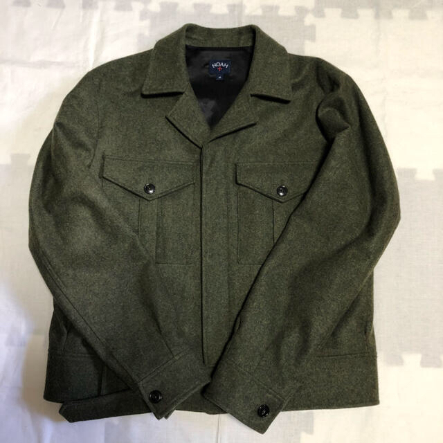 NOAH nyc eisenhower jacket virgin wool 緑