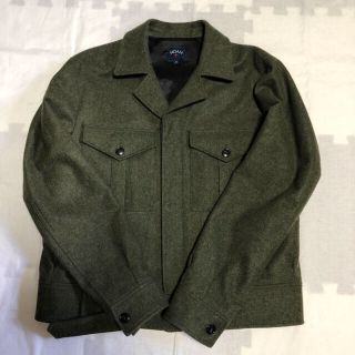 シュプリーム(Supreme)のNOAH nyc eisenhower jacket virgin wool 緑(ミリタリージャケット)