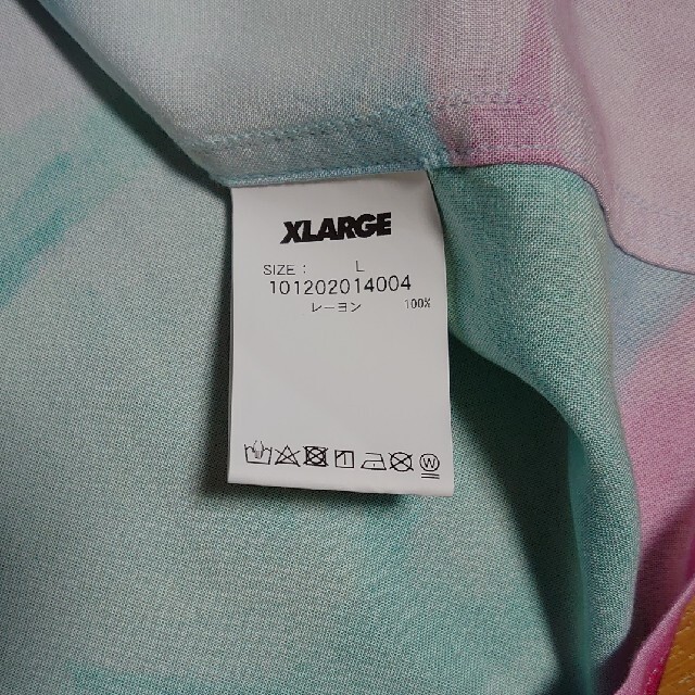 XLARGE(エクストララージ)のX-LARGE　レーヨン　オープンカラーシャツ メンズのトップス(シャツ)の商品写真
