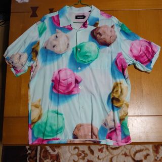 エクストララージ(XLARGE)のX-LARGE　レーヨン　オープンカラーシャツ(シャツ)