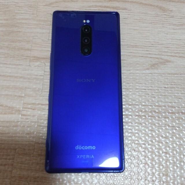 Xperia 1 docomo Purple SIMフリーエクスペリア