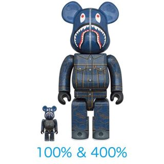 アベイシングエイプ(A BATHING APE)のBE@RBRICK BAPE × Levi's 100％ & 400％(その他)