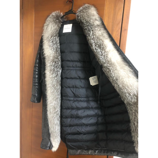 究極 モンクレール veronika 定価108万 ファーダウン ラメ | www
