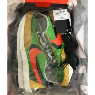 ナイキ(NIKE)の名作　NIKE sacai LDWAFFLE GREEN GUSTO (スニーカー)