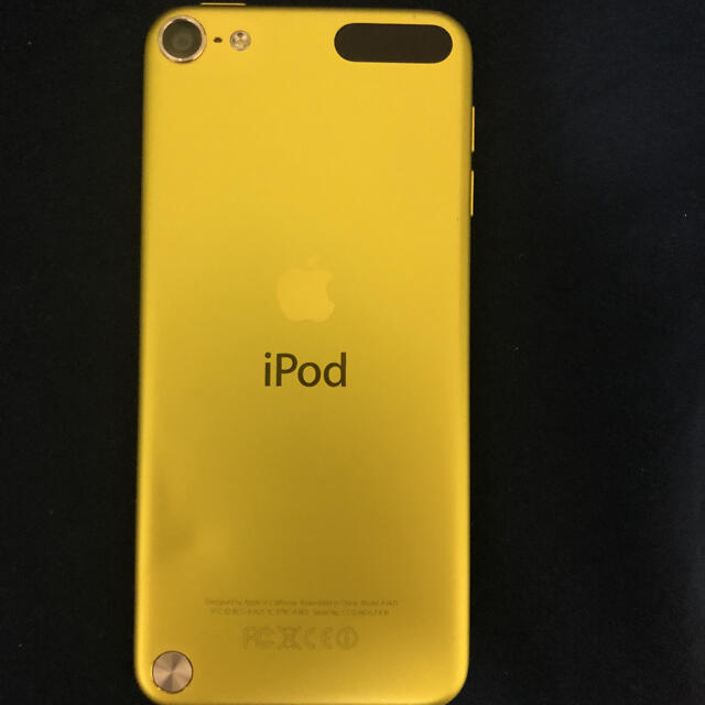 iPod touch(アイポッドタッチ)のiPod touch 第5世代　32GB イエロー　ジャンク品 スマホ/家電/カメラのオーディオ機器(ポータブルプレーヤー)の商品写真