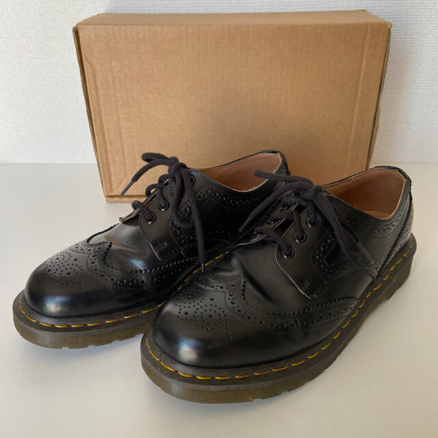 Dr.Martens(ドクターマーチン)の【美品】Dr.Martens × GARCONS ウィングチップ UK8 メンズの靴/シューズ(その他)の商品写真