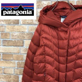 パタゴニア(patagonia)の☆パタゴニア☆patagonia ダウンジャケット　アウター 朱色(ダウンジャケット)