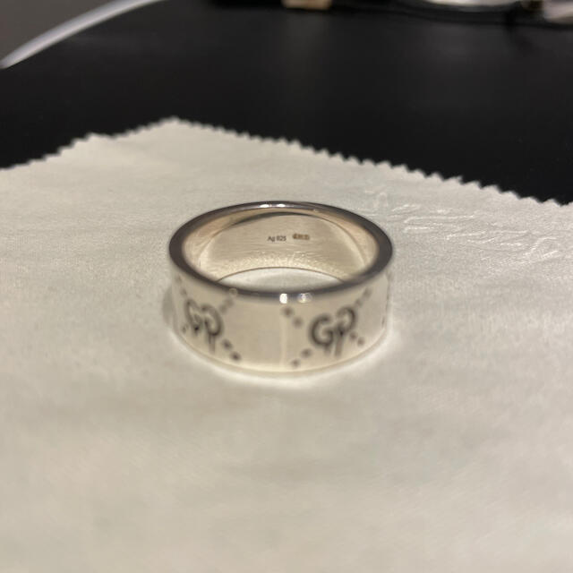 Gucci(グッチ)のGUCCI GHOST RING  箱なし メンズのアクセサリー(リング(指輪))の商品写真