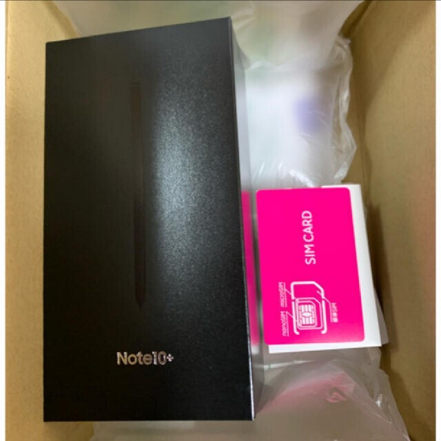 Galaxy Note10+ オーラブラック 256 GB SIMフリー　SM-