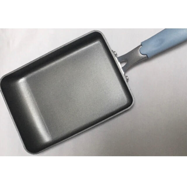 ★新品&リユースCOZY KITCHENフライパン&卵焼き&シリコンヘラセット。 2