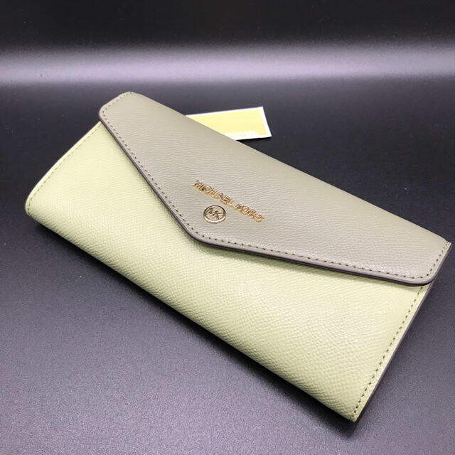 Michael Kors(マイケルコース)の【送料無料】マイケルコース　長財布　緑 レディースのファッション小物(財布)の商品写真