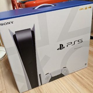 プレイステーション(PlayStation)の新品 プレステ5 PS5 本体 ディスクドライブ搭載 CFI-1000A01(家庭用ゲーム機本体)