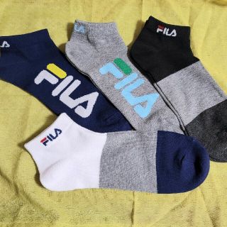 フィラ(FILA)の◆新品 FILA　フィラ　ショートソックス　4P(ソックス)