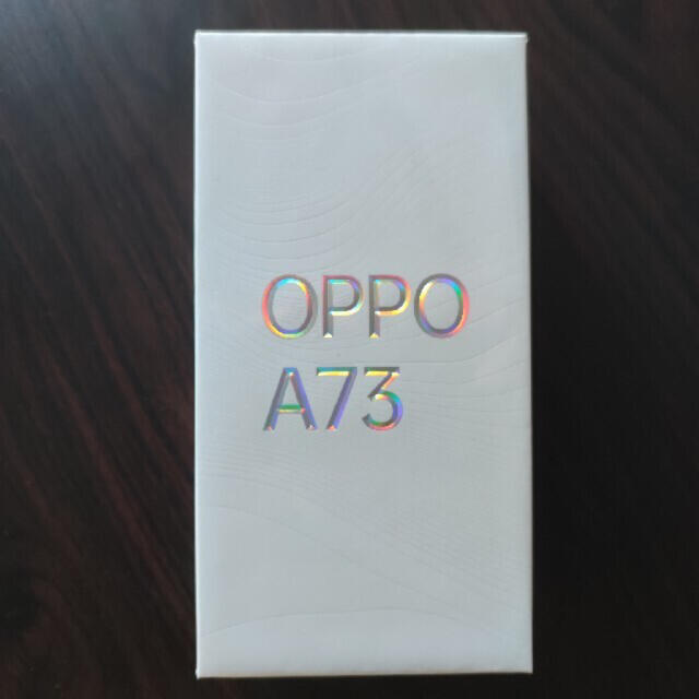 【本日限り】OPPO A73 オッポ　ネービーブルー