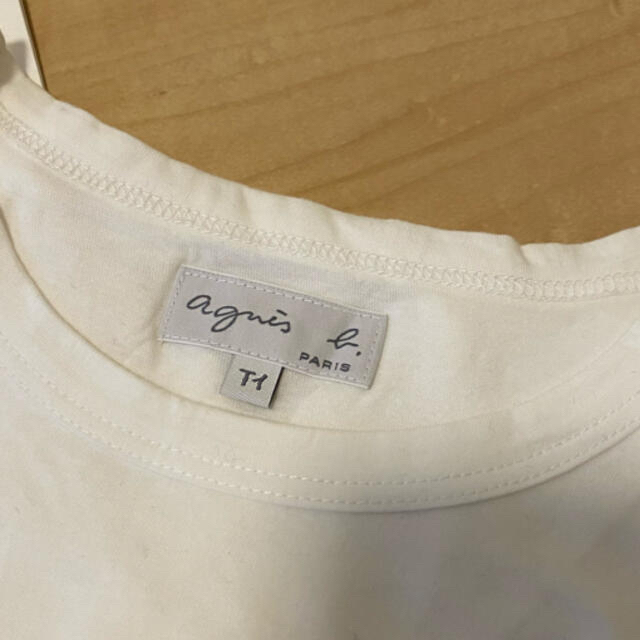 agnes b.(アニエスベー)のアニエスベー　ロゴロンT   アダムエロペ　ZARA レディースのトップス(Tシャツ(長袖/七分))の商品写真