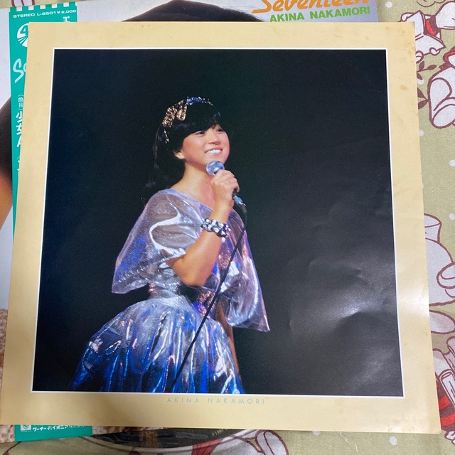 中森明菜　ピクチャーディスク　LP　Seventeen エンタメ/ホビーのCD(ポップス/ロック(邦楽))の商品写真