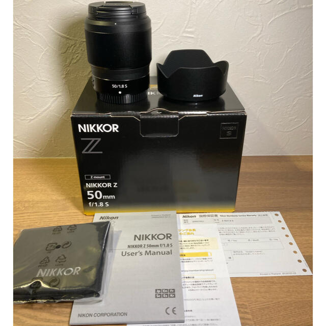 Nikon(ニコン)の【美品】NIKKOR Z 50mm f1.8 S ニコン スマホ/家電/カメラのカメラ(レンズ(単焦点))の商品写真