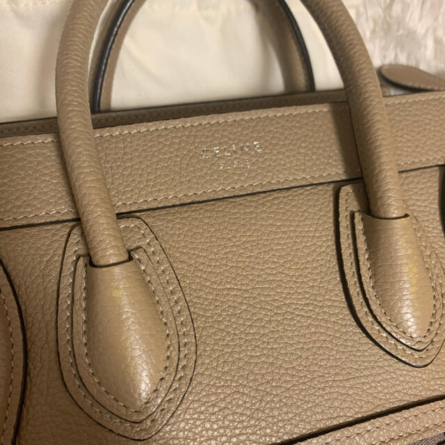 海外限定】 - celine セリーヌ ラゲージナノ デューン ハンドバッグ 海外限定】 - celine セリーヌ ラゲージナノ デューン ハンドバッグ