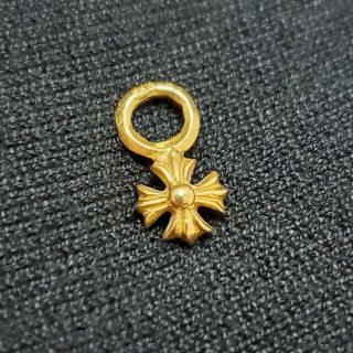 クロムハーツ(Chrome Hearts)のCHROMEHEARTS クロムハーツ ネックレス 22K  ゴールド チャーム(ネックレス)