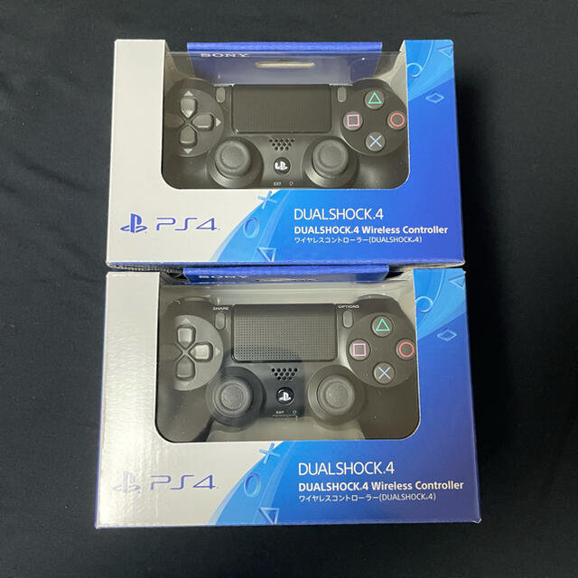 2個セット　DUALSHOCK4 ワイヤレスコントローラー