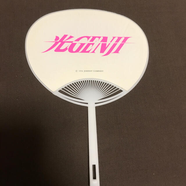 Johnny's - 光GENJI 公式 うちわ ミニうちわ 諸星和己 レアの Johnny's - 光GENJI 公式 うちわ ミニうちわ 諸星和己 レアの