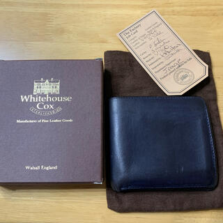 ホワイトハウスコックス(WHITEHOUSE COX)のホワイトハウスコックス　S7532 ヴィンテージブライドルレザー　二つ折り財布(折り財布)