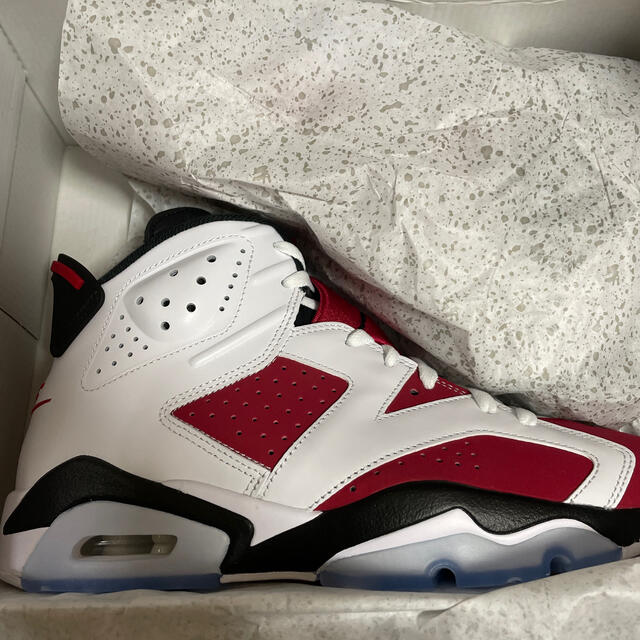 AIR JORDAN 6 RETRO CARMINE aj6 カーマイン　27