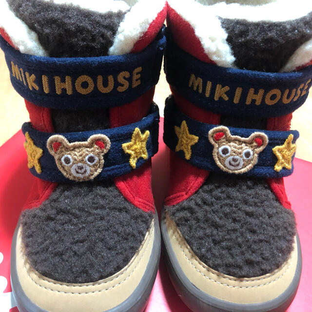 mikihouse(ミキハウス)の未使用⭐︎ミキハウス　ブーツ　16cm キッズ/ベビー/マタニティのキッズ靴/シューズ(15cm~)(ブーツ)の商品写真