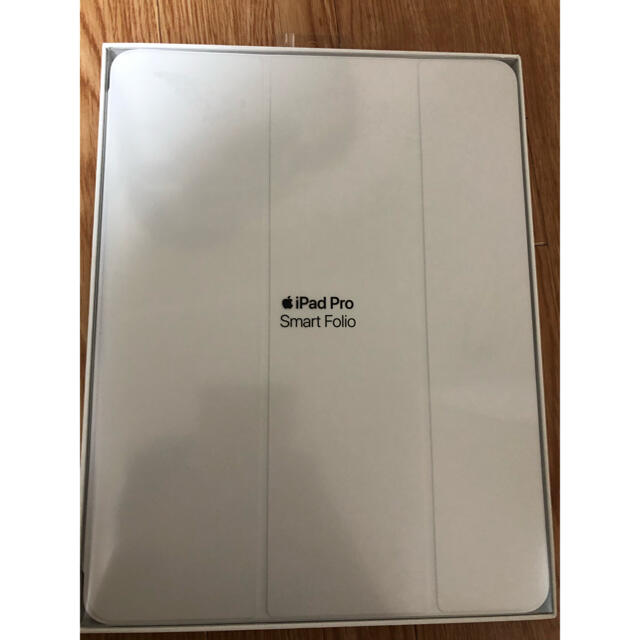 Apple(アップル)の【新品】iPadPro smartfolio 12.9inch ホワイト スマホ/家電/カメラのスマホアクセサリー(iPadケース)の商品写真