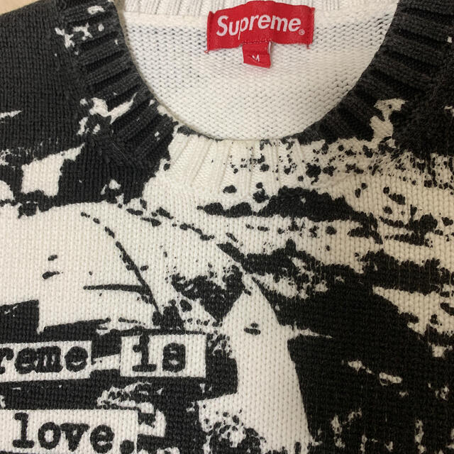 Supreme(シュプリーム)のsupreme is love Mサイズ メンズのトップス(ニット/セーター)の商品写真