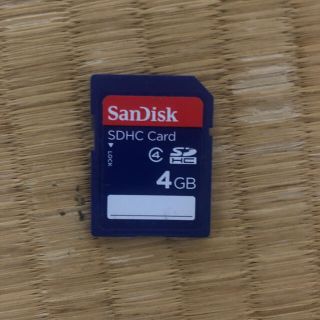 サンディスク(SanDisk)のSanDisk  4GB SDカード(PC周辺機器)