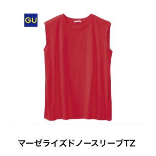 ジーユー(GU)の新品★GUマーゼライズドノースリーブTZ(Tシャツ(半袖/袖なし))