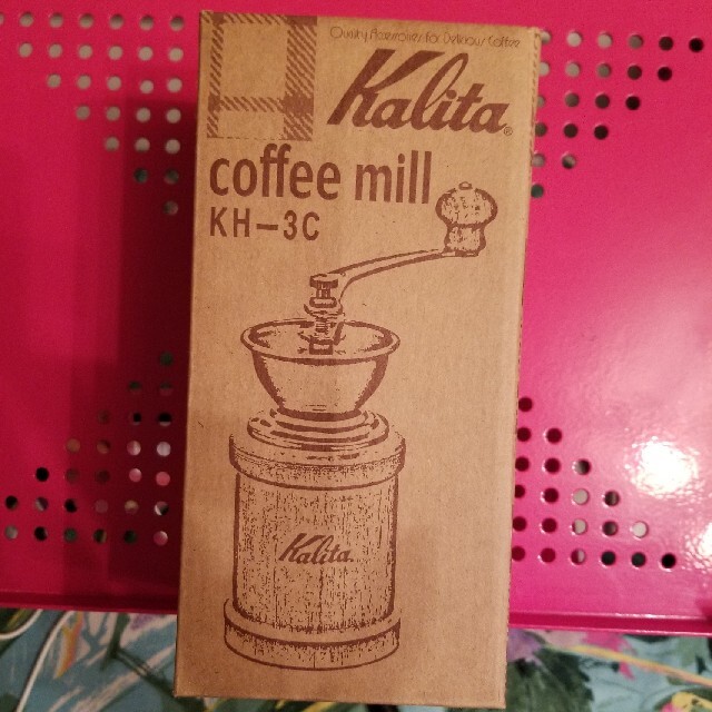 CARITA(カリタ)のKalita　カリタコーヒーミル KH-3 グリーン インテリア/住まい/日用品のキッチン/食器(調理道具/製菓道具)の商品写真