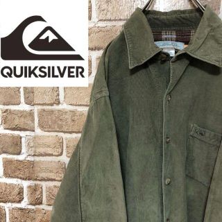 クイックシルバー(QUIKSILVER)の専用2点☆コーデュロイシャツ　長袖　ビッグサイズ　ゆるだぼ　胸ポケット(シャツ)