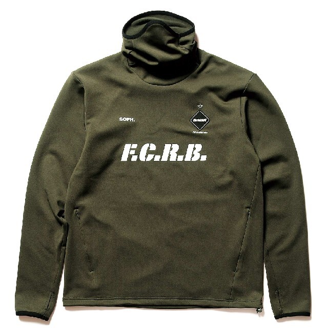 F.C.Real Bristol NECK GAITER KHAKI XL | www.feber.com