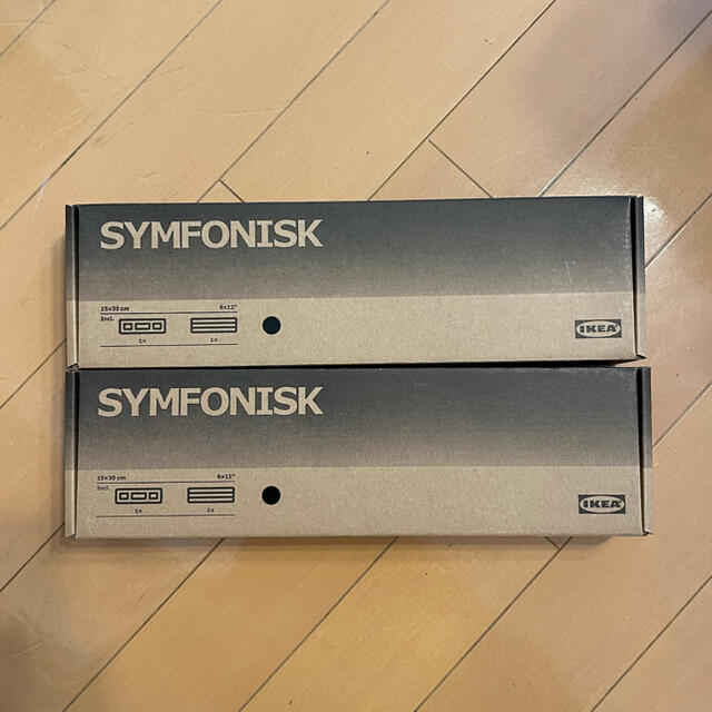 IKEA(イケア)のSYMFONISK シンフォニスク ウォールプラケット 2個セット インテリア/住まい/日用品のインテリア/住まい/日用品 その他(その他)の商品写真