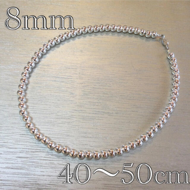 Ron Herman(ロンハーマン)の8mm ナバホパール　デザイン　ネックレス　40〜50cm レディースのアクセサリー(ネックレス)の商品写真