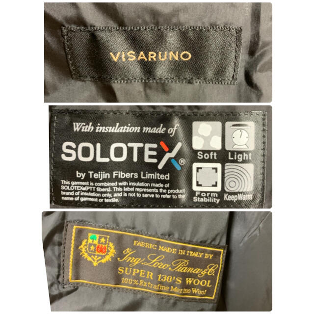 美品 visaruno × LOLO Piana キルティング コート 美品 visaruno × LOLO Piana キルティング コート