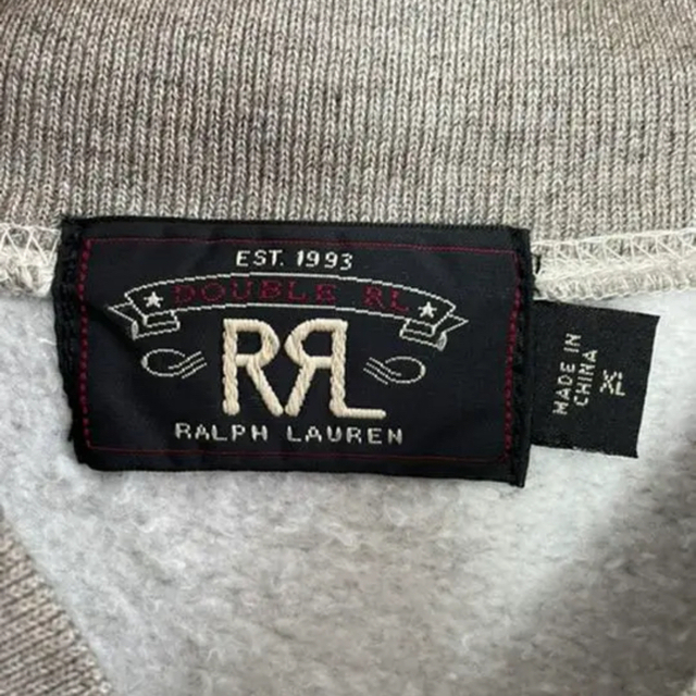 RRL(ダブルアールエル)のRRL スタジャン風スウェットカーディガン　XL ダブルアールエル メンズのトップス(スウェット)の商品写真