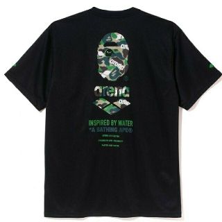 アベイシングエイプ(A BATHING APE)のA BATHING APE BAPE ARENA LOGO TEE M 黒 XL(Tシャツ/カットソー(半袖/袖なし))