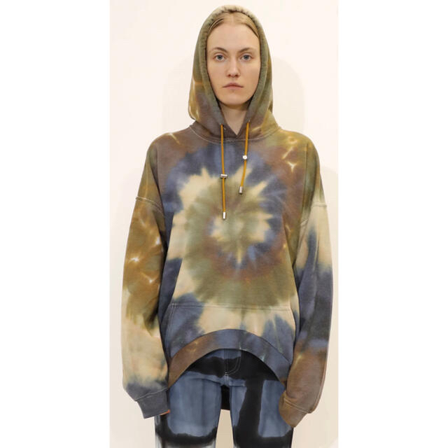 完売 COLLINA STRADA/コリーナストラーダ タイダイフーディー 森星 完売 COLLINA STRADA/コリーナストラーダ タイダイフーディー 森星