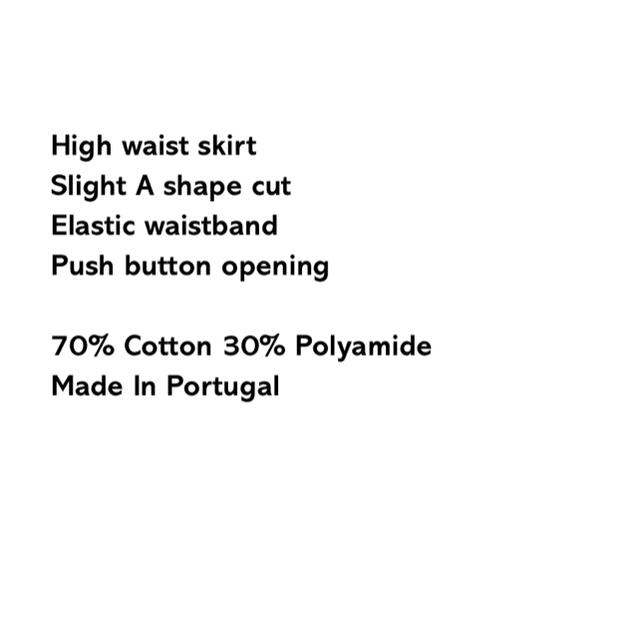 14300円 品質満点 Baserange ベースレンジ Douglas Skirt リブスカート